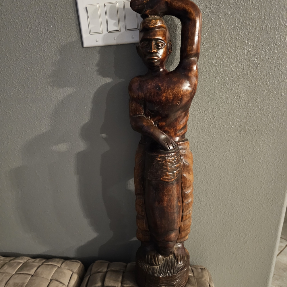Handcrafted Wooden Sculpture